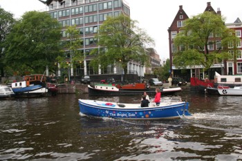 Bijval vanaf het water